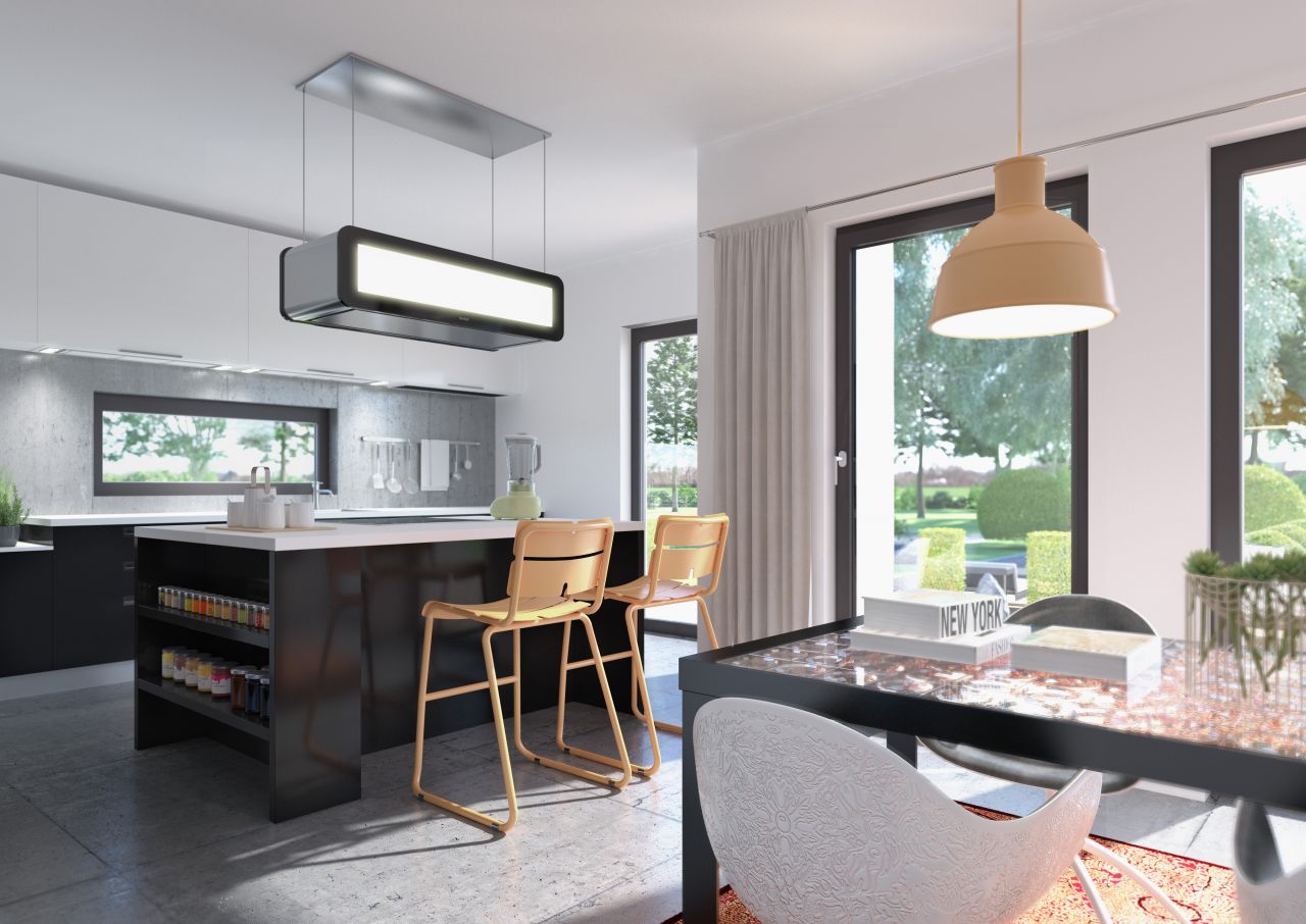Einfamilienhaus als Effizienzhaus, 2 Kinderzimmer, Home-Office und Grundstück