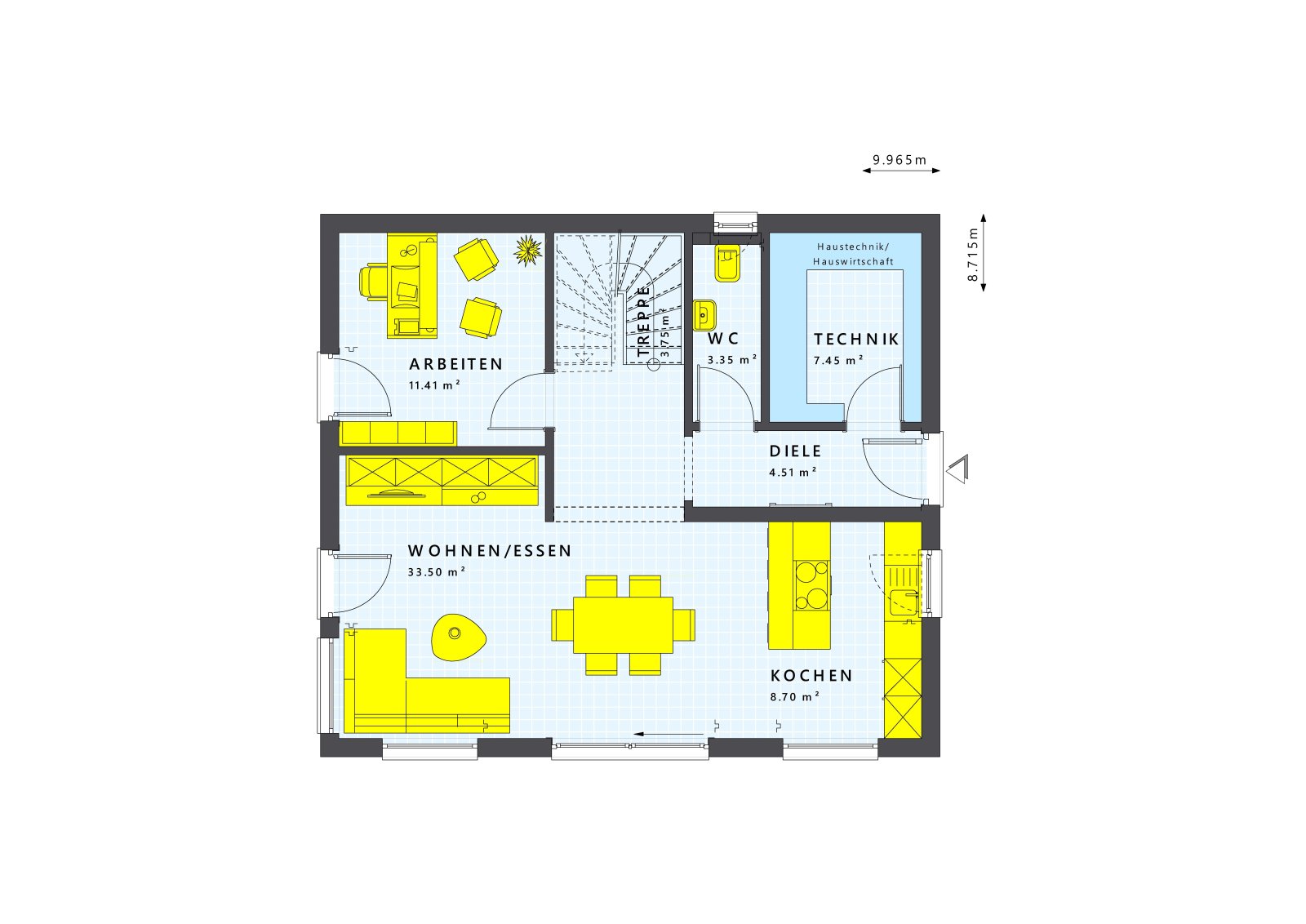 Grundriss Sunshine 143 Variante 8 Grundriss Sunshine 143 Variante 8