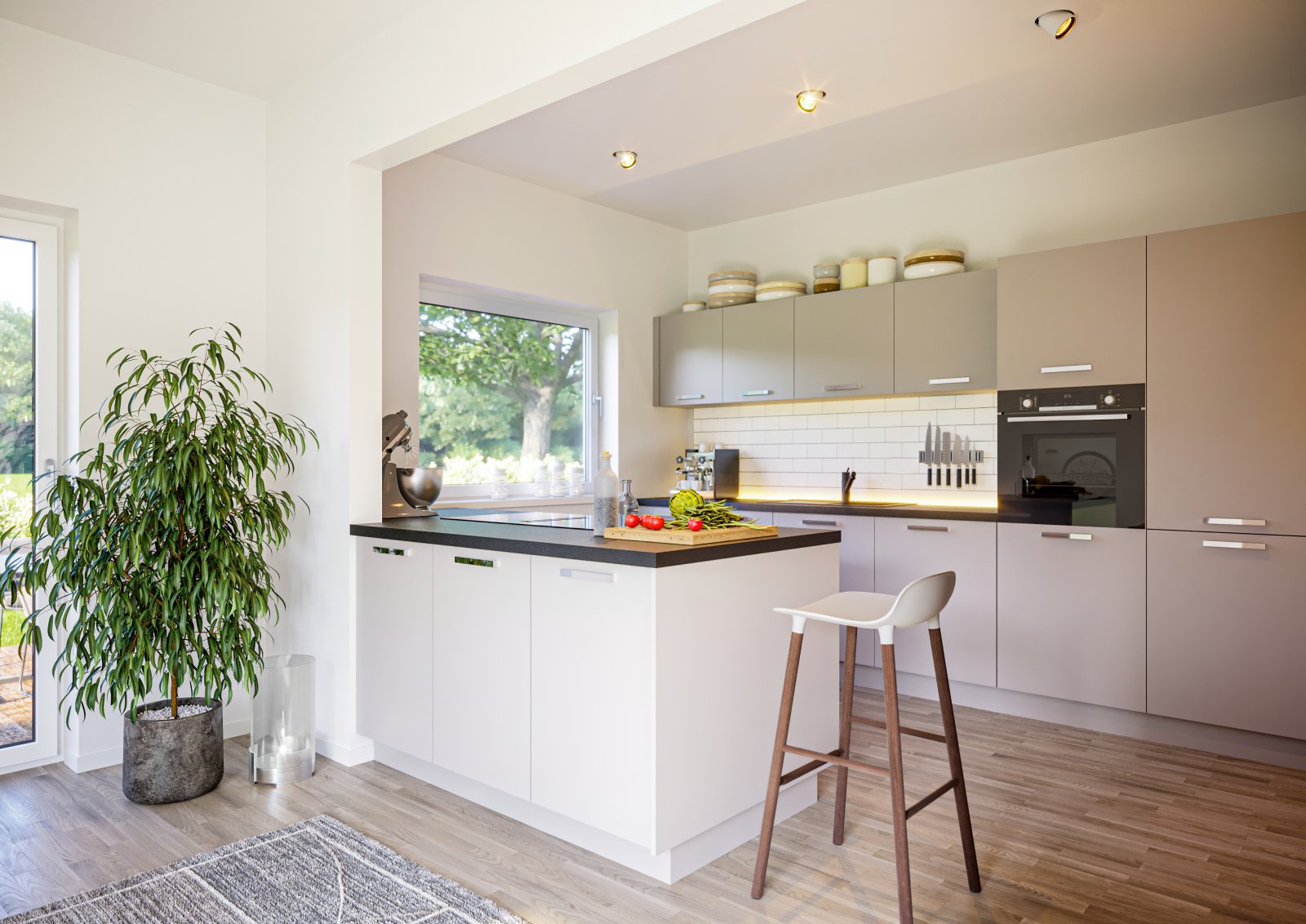Moderne Küche mit Stil