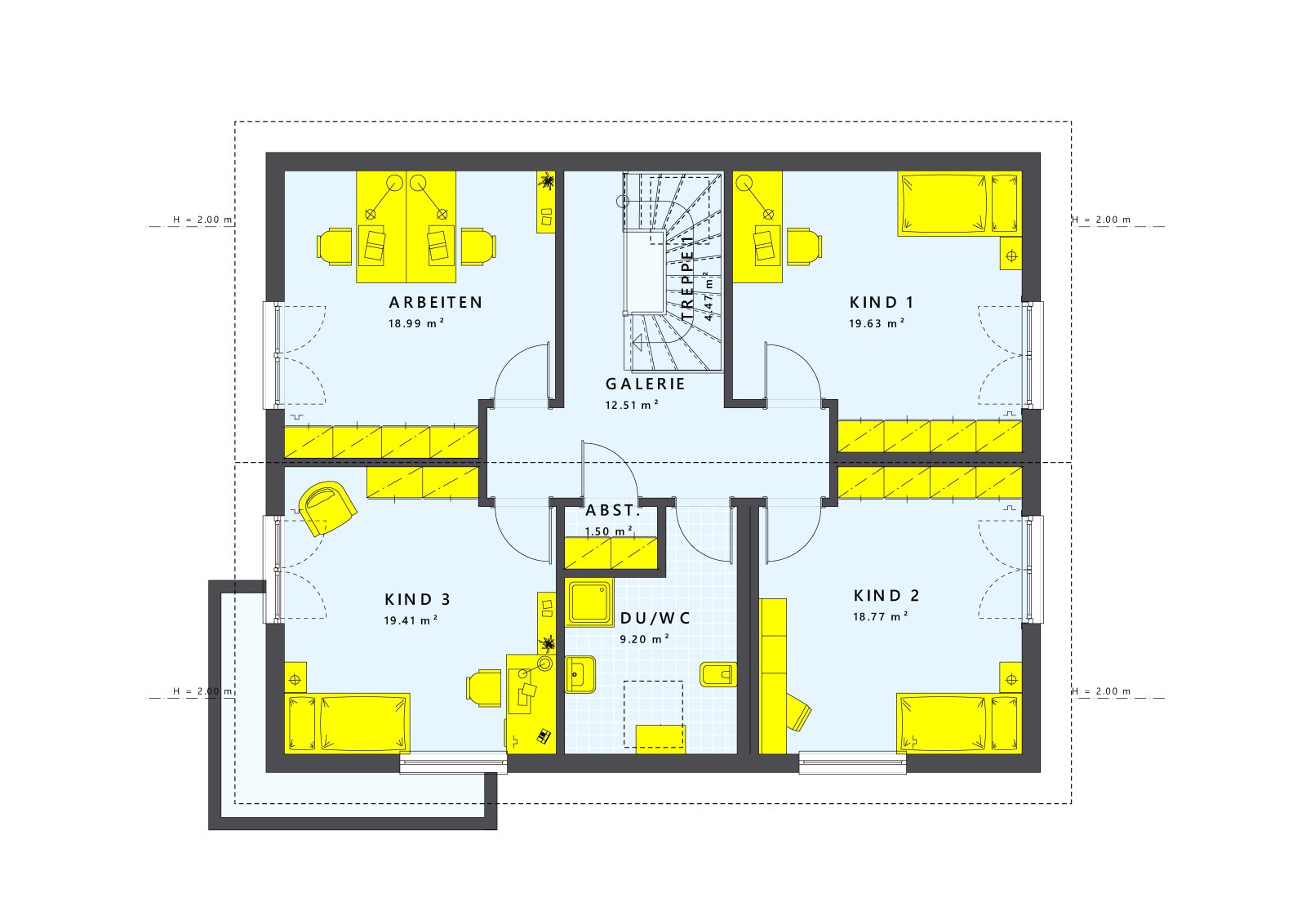 Großzügiges Familienhaus Grundriss Großzügiges Familienhaus Grundriss