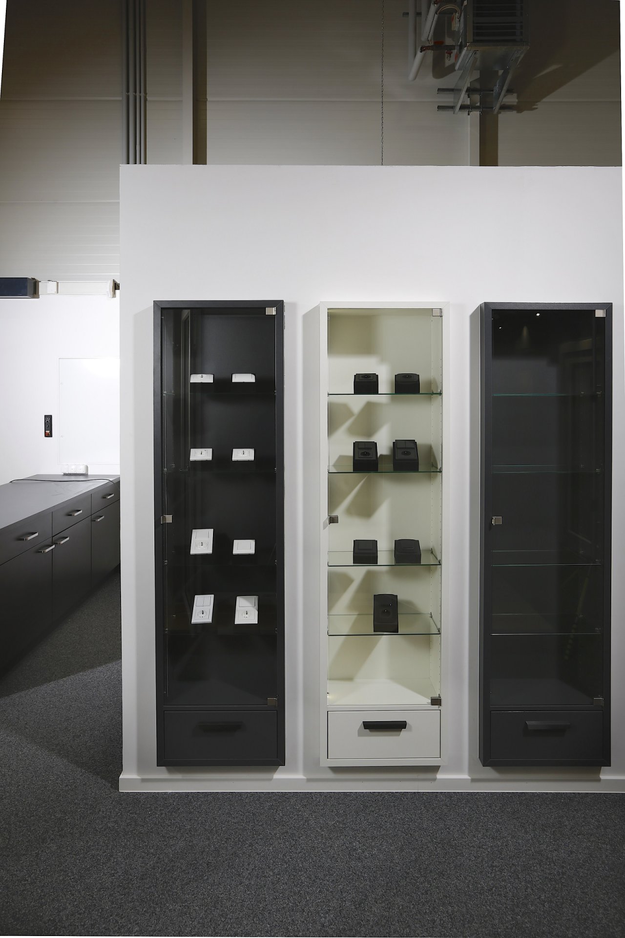 Moderne Vitrine, elegant Moderne Vitrine, elegant